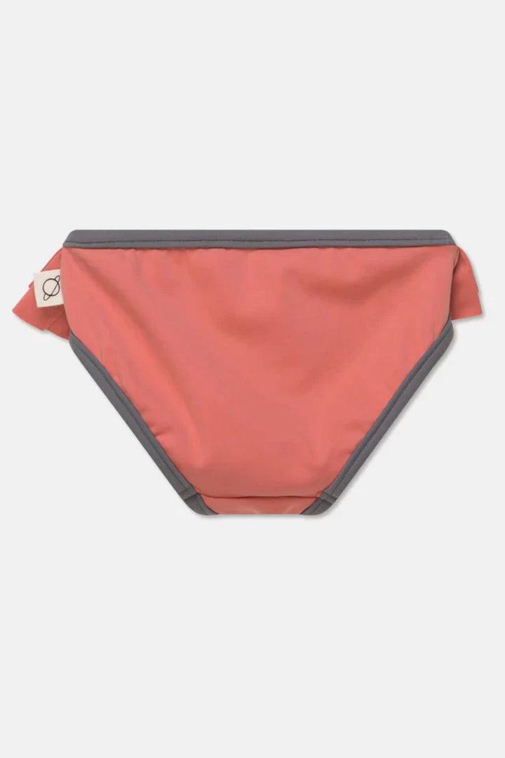 Uv flounce baby swim bottom - Coralgrey swim - Bikini Bottom