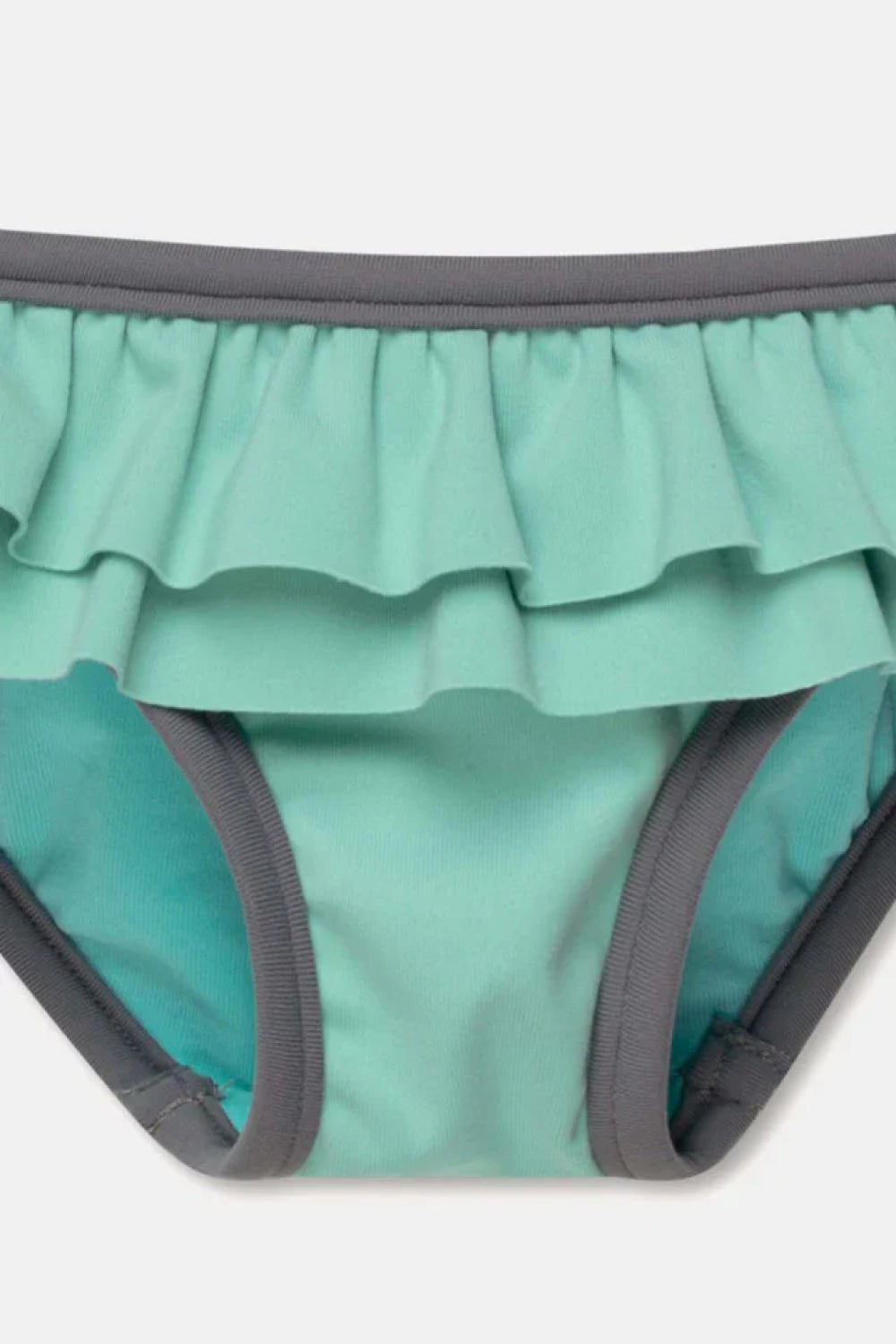 Uv flounce baby swim bottom - Greengrey swim - 6M - bikini bottom - baby