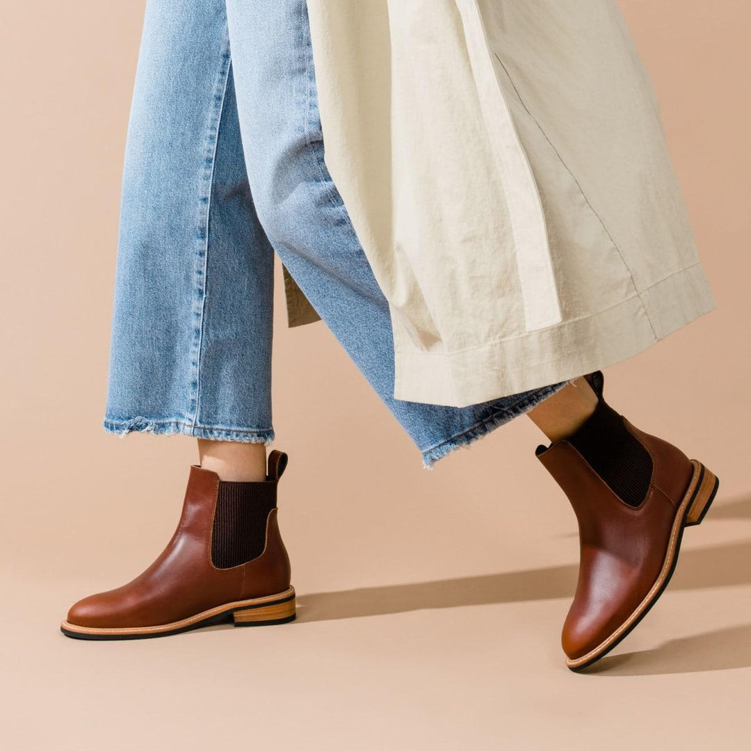 Carmen Chelsea Boot 1.0 - Brandy - FINAL SALE