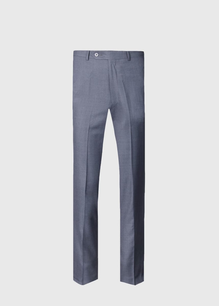 Wool & Silk James Dress Trouser - Grey