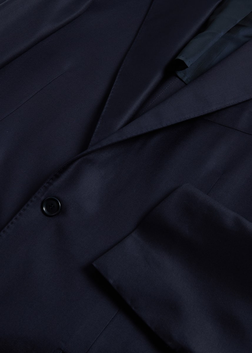 Super 110 Basic Soft Construction Suit - Navy