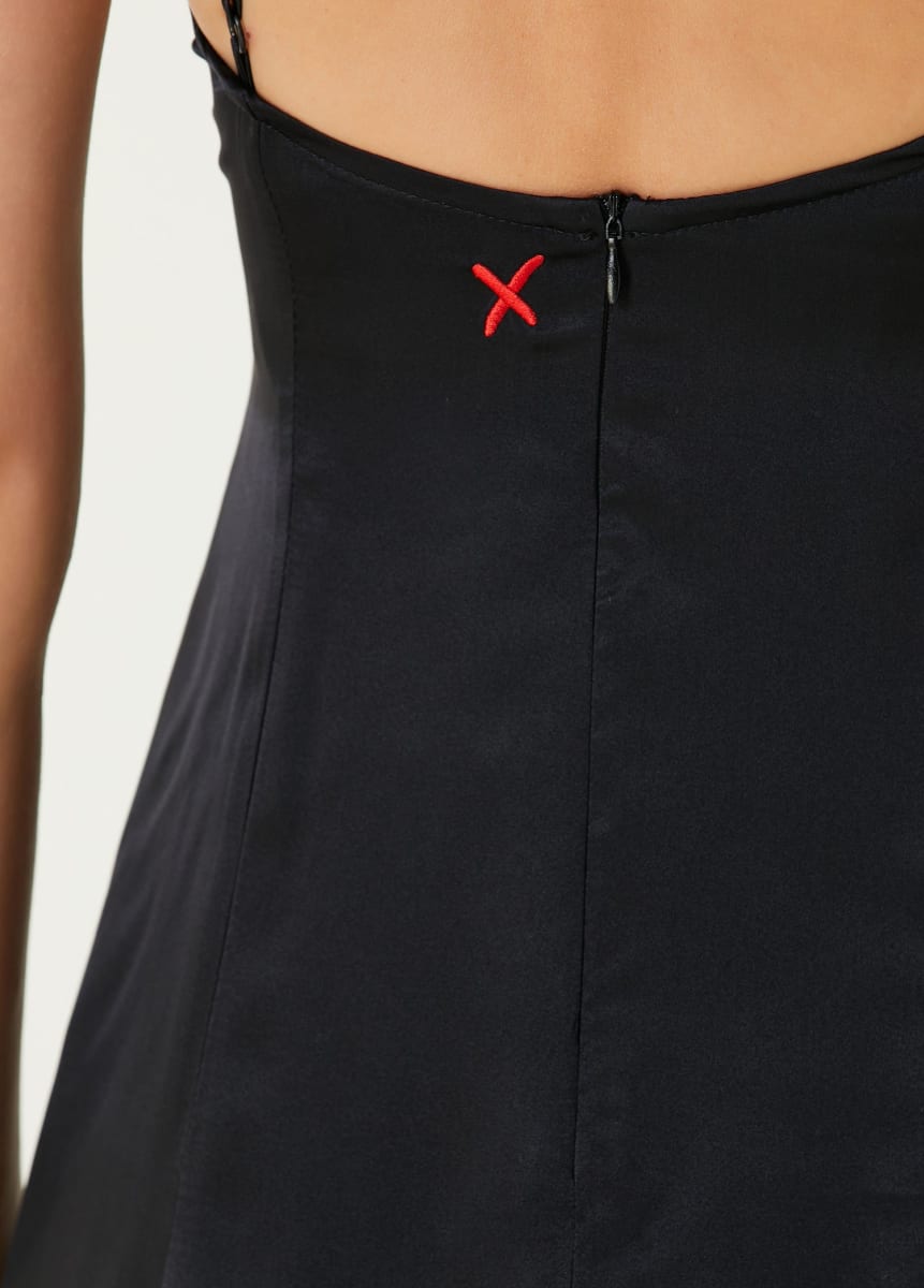 Pure Silk Your *Itch Silk Dress - Jet Black