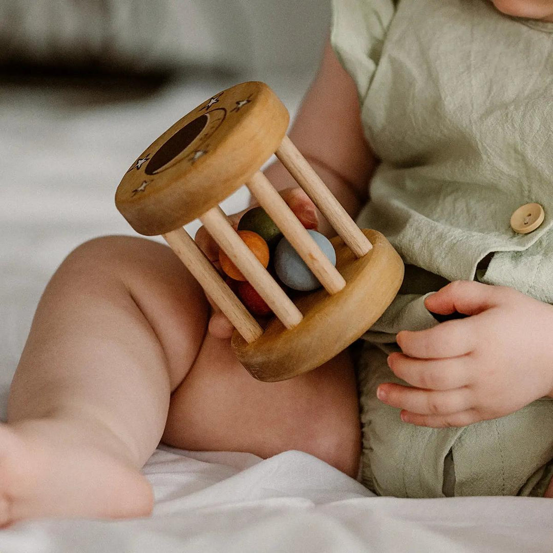 Handmade Wooden Rattle Toy