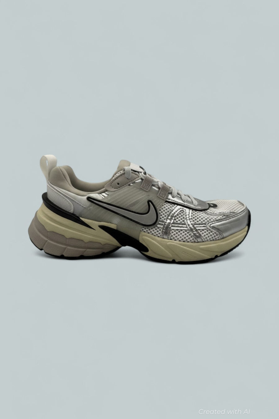 V2K Run - Summit White/Metallic Silver - US 6.5 - Sneaker