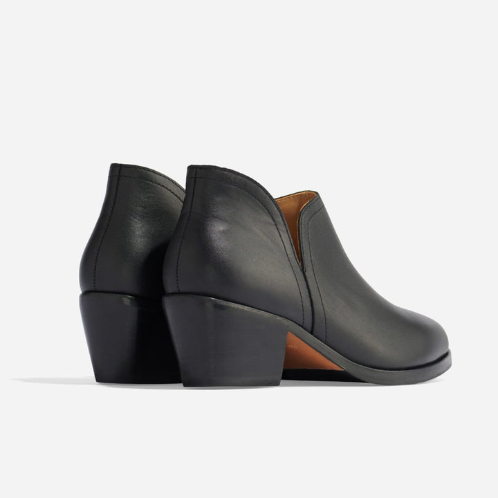 Mia Everyday Ankle Bootie - Black/Black - FINAL SALE