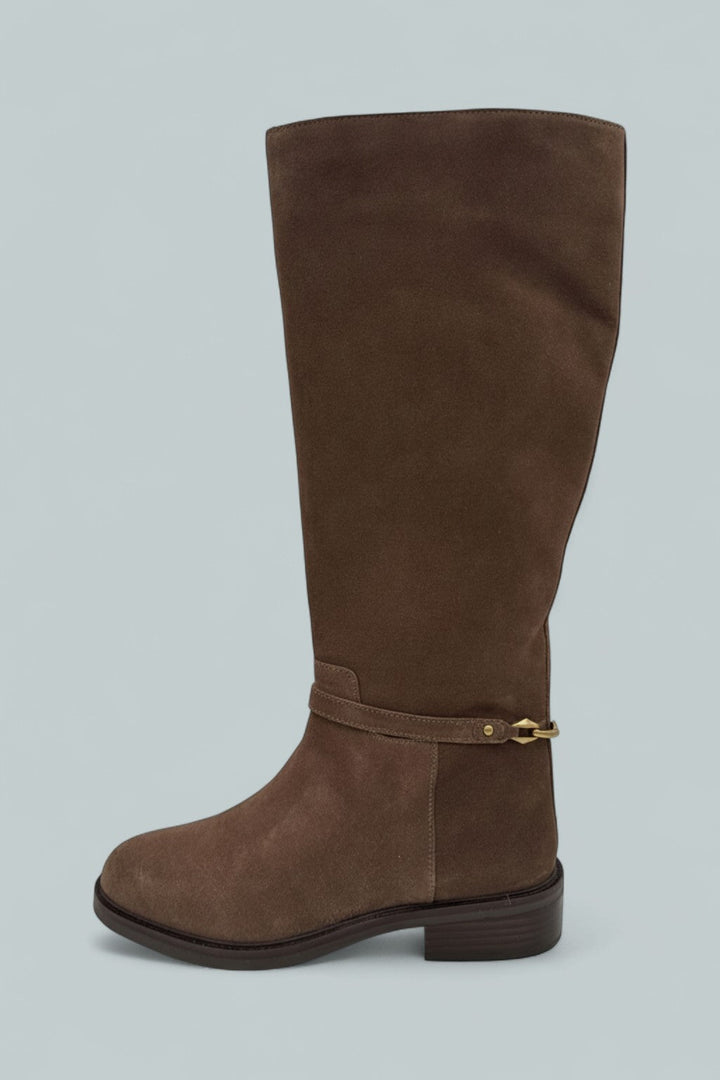 Women's Adria Boots - Dark Beige