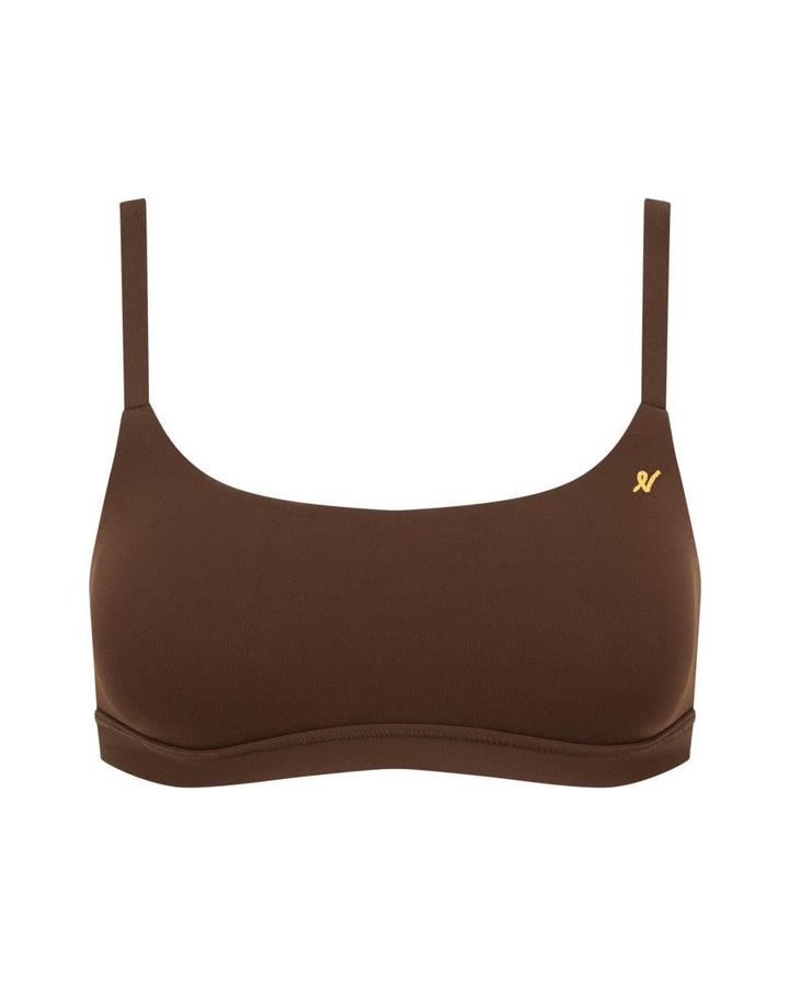 The Scoop Neck Bralette - Bare 07