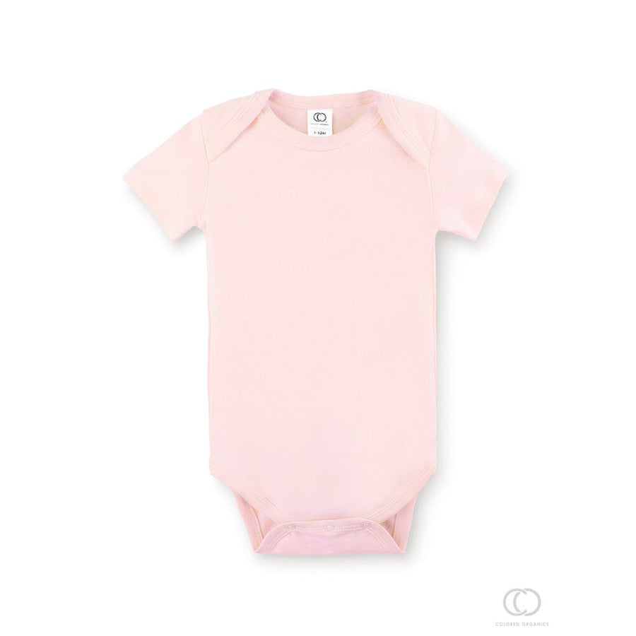 Short Sleeve Bodysuit - Blossom Bodysuits + Onesies Colored Organics 