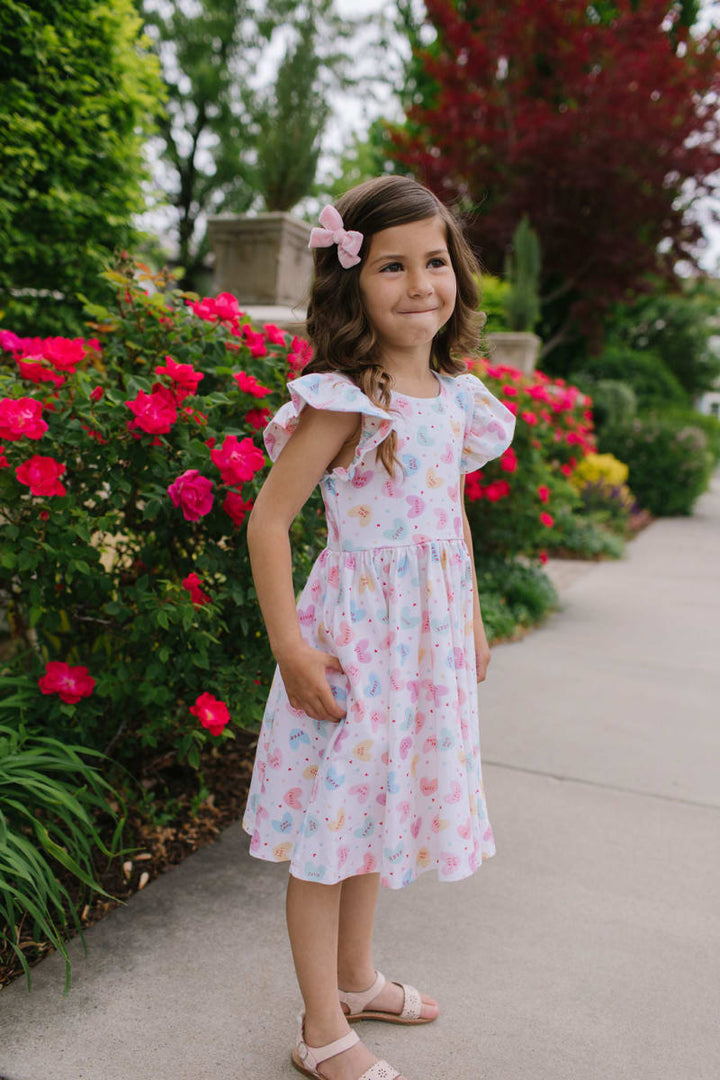 Olivia Dress - Candy Hearts