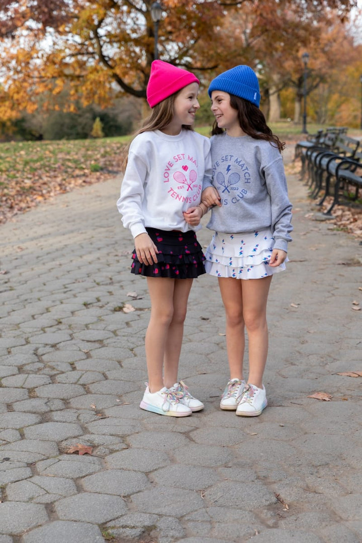 Girls Club Flash Sweatshirt - Gray