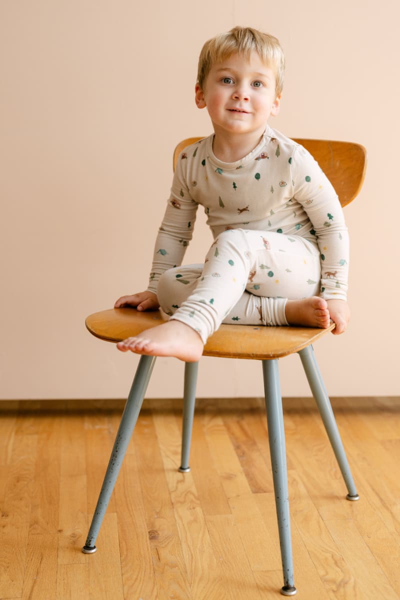 Toddler Modal Pajama Set - Camping
