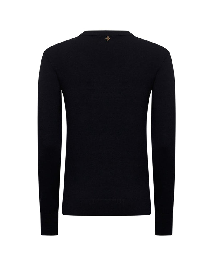 Basic Long-sleeved Shirt - Black