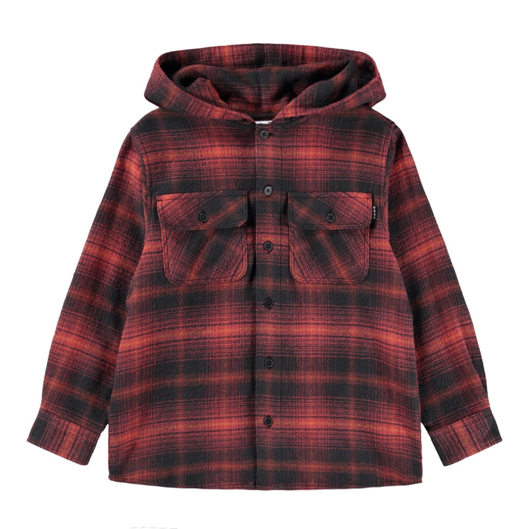 Rizz - Dark Red Check