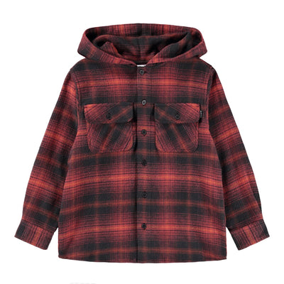 Rizz - Dark Red Check
