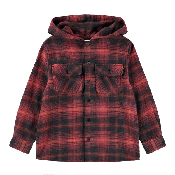Rizz - Dark Red Check