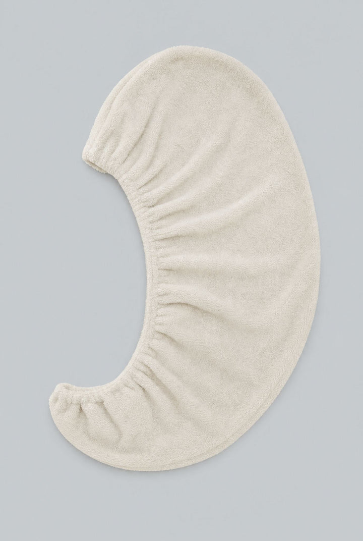 SN Logo Hair Towel - Ivory