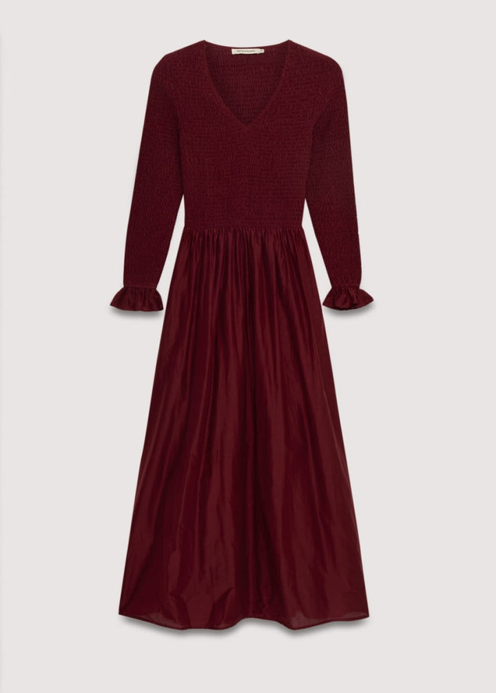 Luly Woman Dress Plum Fantasy