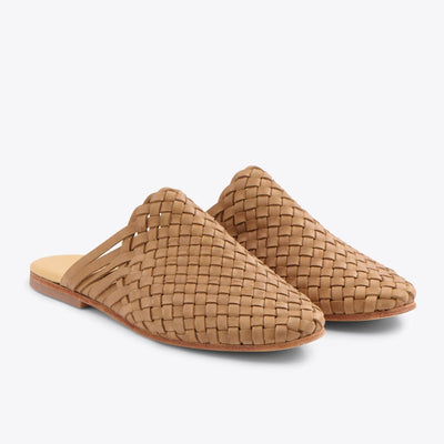 Go-To Woven Slip On - Almond - FINAL SALE