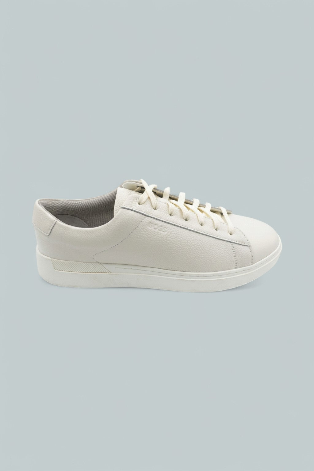 Clint Lace Up Sneakers - White