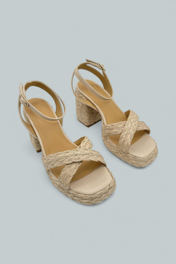Valeriette Espadrille Sandals - Ecru - EU 38 - Sandals