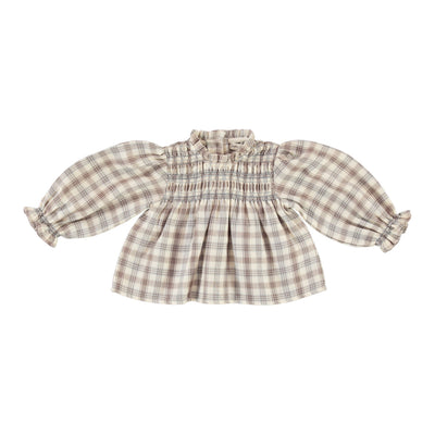 Valery Baby Blouse - Nature Check - 3m - Blouse
