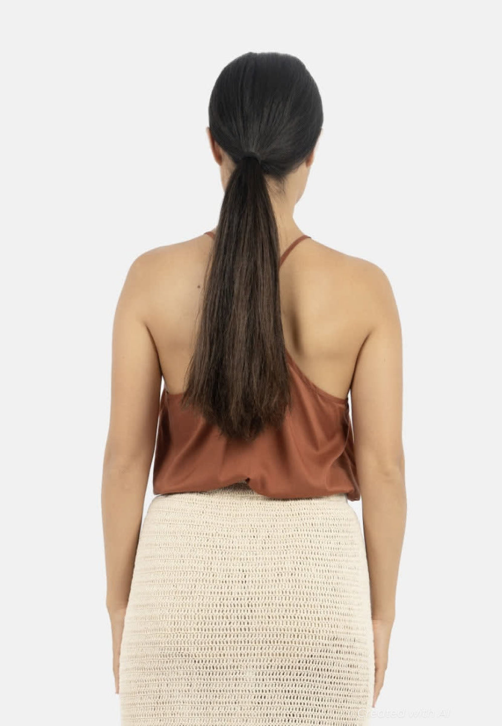 Vancouver Slip Top - DK Red - Tank Top
