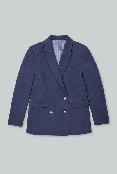 Danielle Double Breasted Blazer - Navy