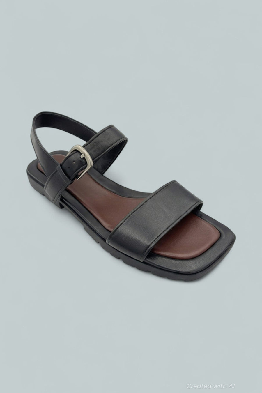 Vega Slingback Sandals - Black - Slingback