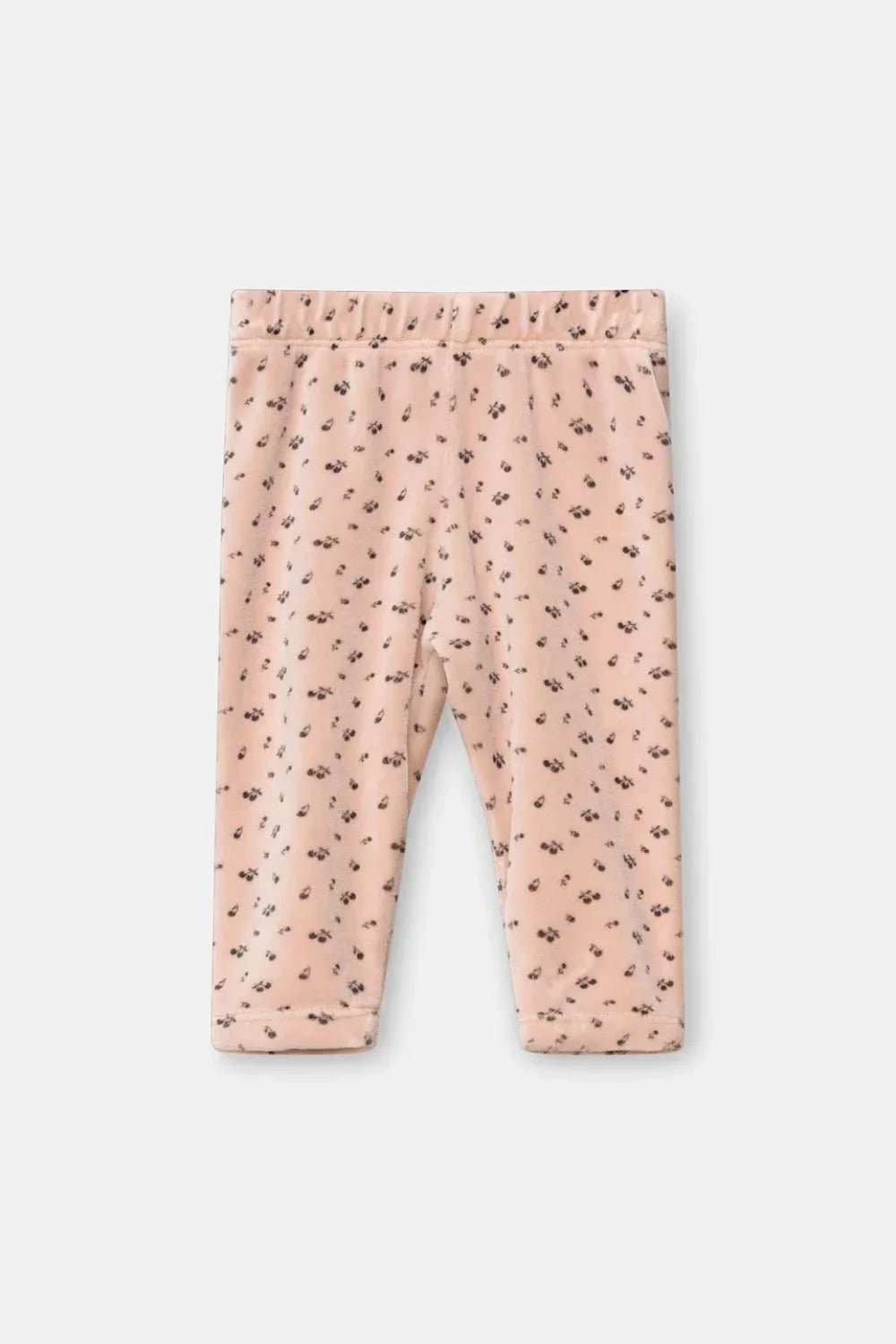 Velour baby leggings - Softpink - Leggings