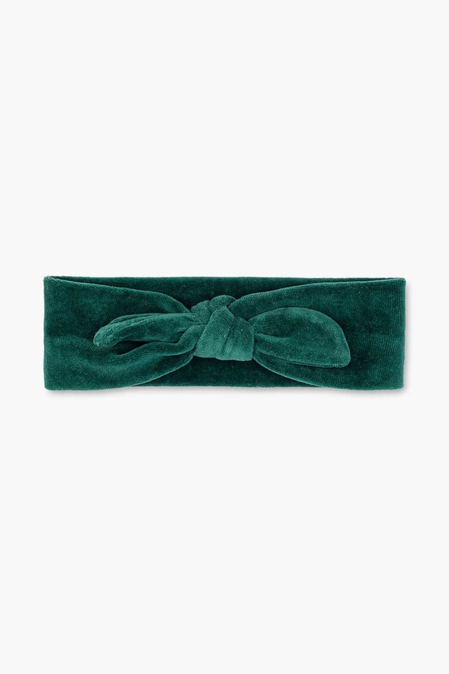 Velour Headband - Green - 0-6m - Headband