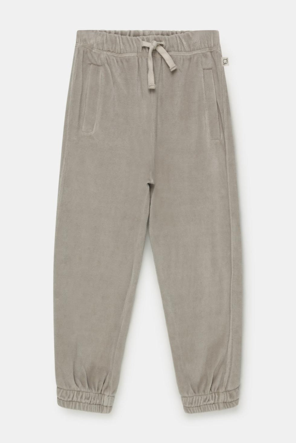 Velour pants - Light grey - Joggers
