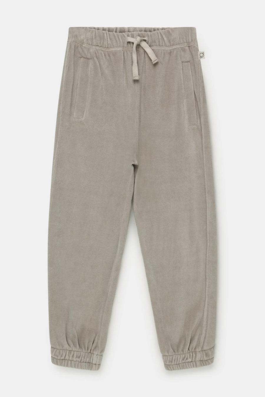 Velour pants - Light grey - Joggers