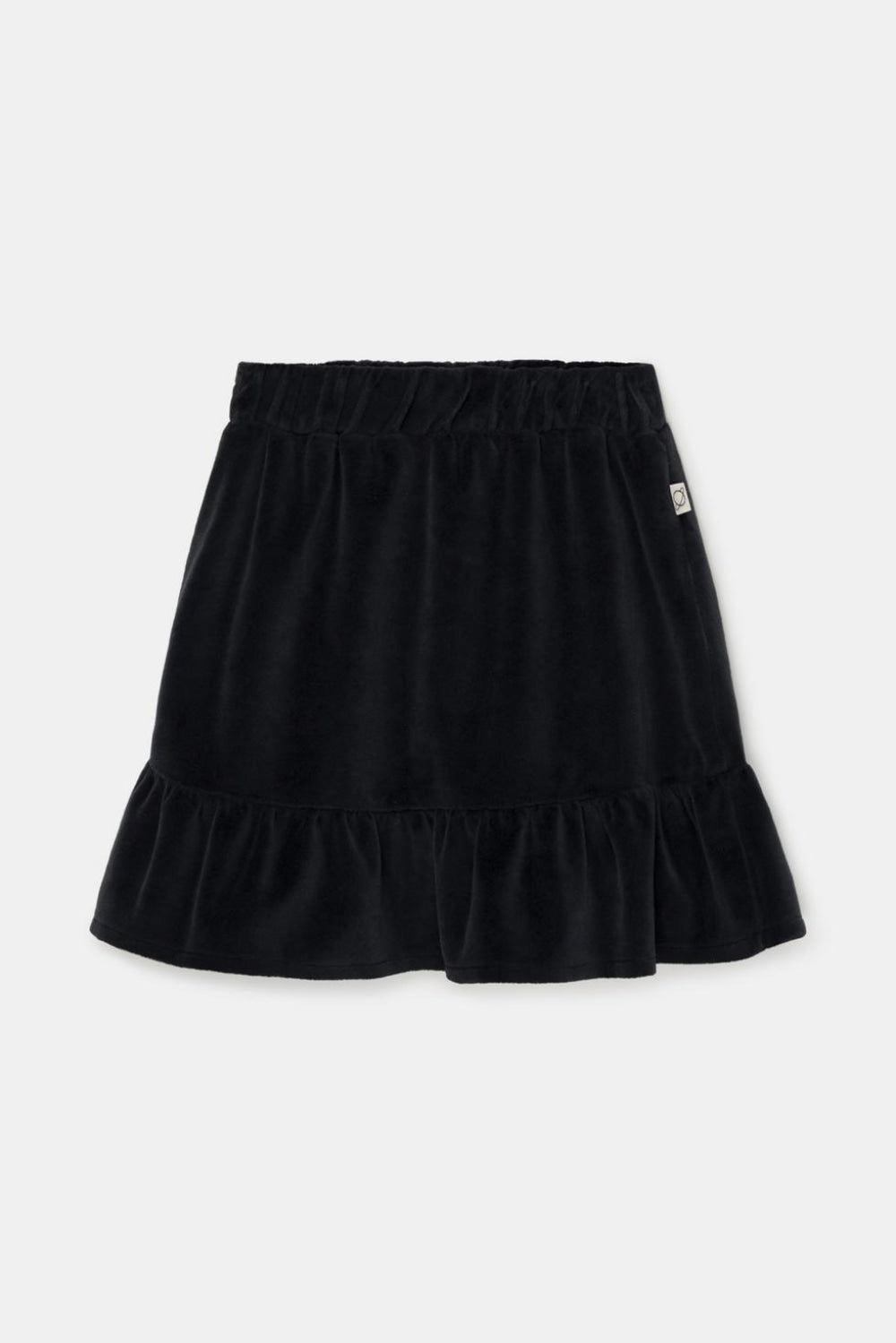 Velour skirt - Dark grey - Skirt