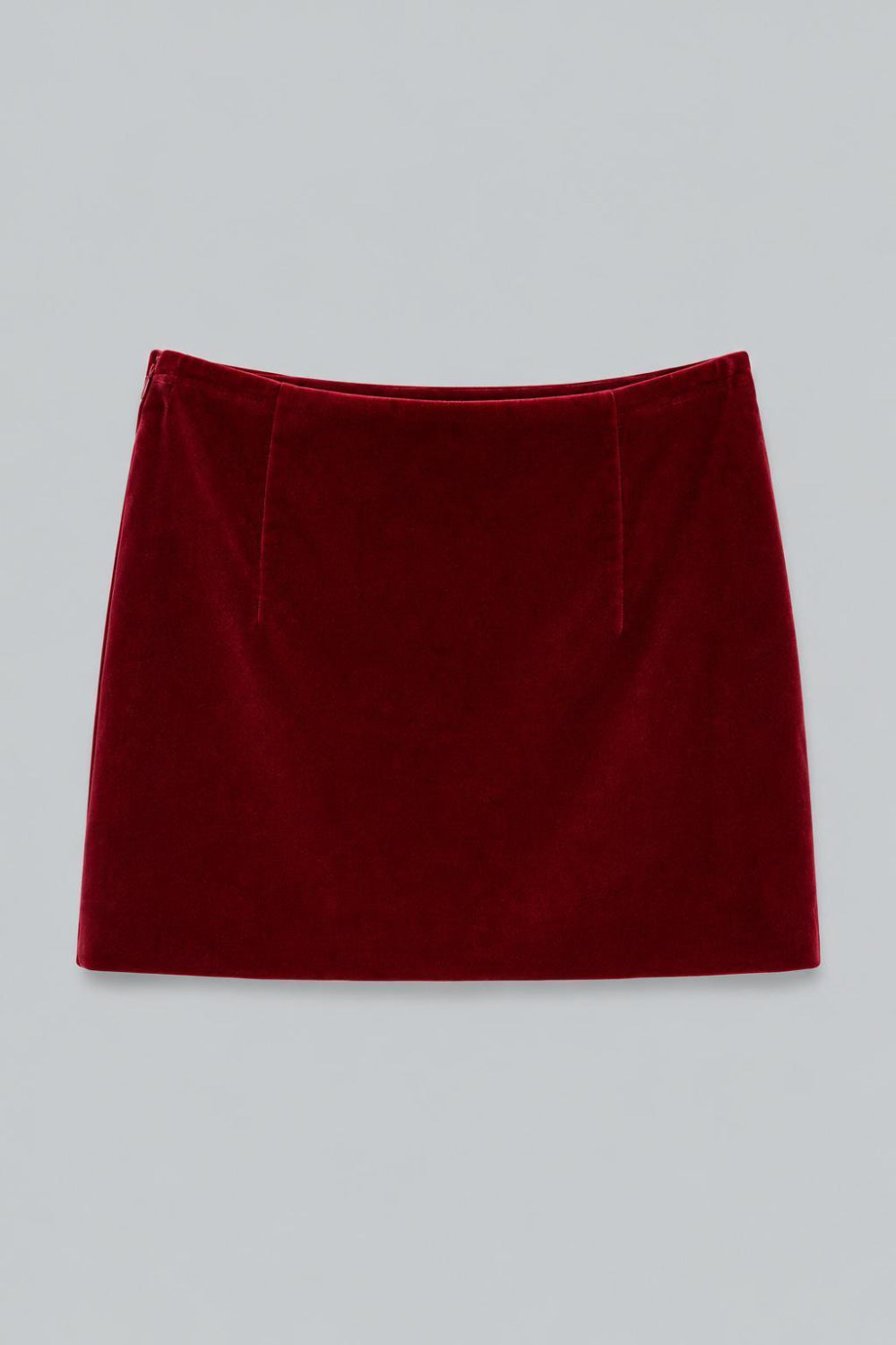 Velvet Vera Mini Skirt - Red - M - Skirt