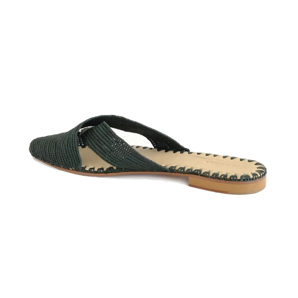 Venus Raffia Mule Hunter - Mules