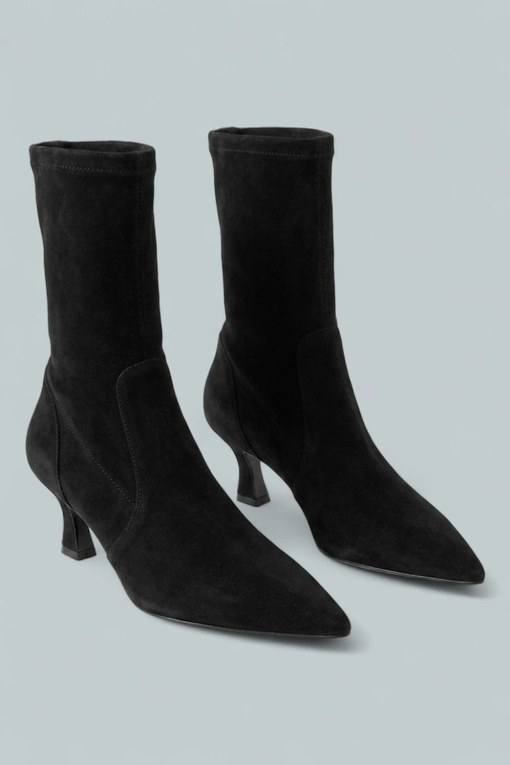 Vinnie 50 Leather Booties - Black - 8.5 - Bootie