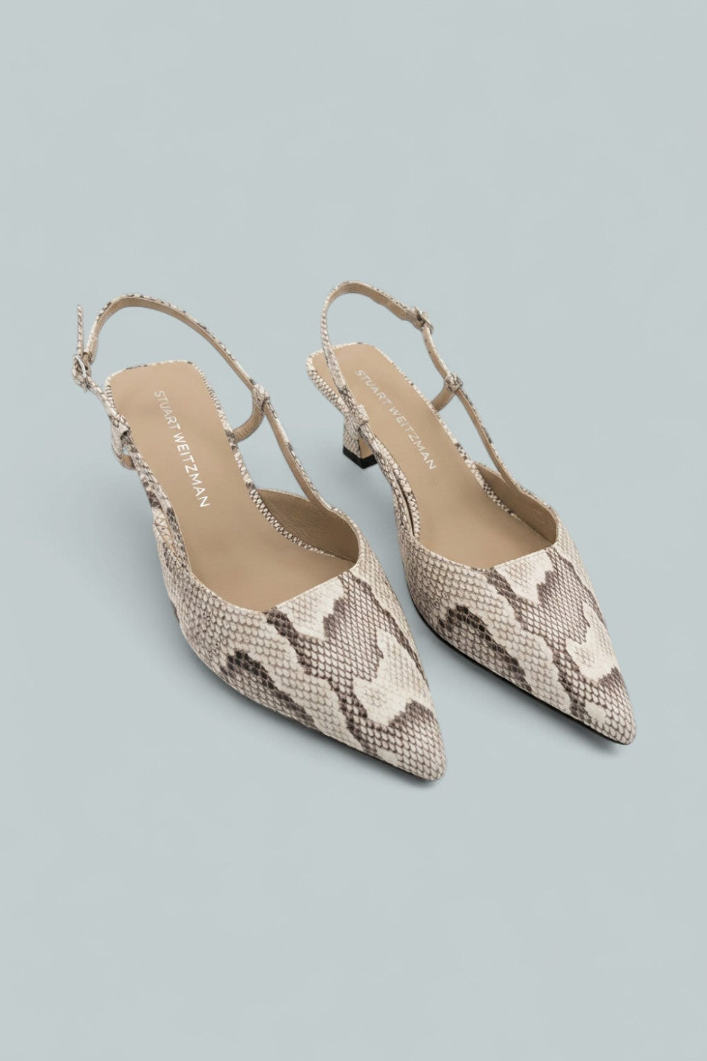 Vinnie Slingback Pumps - Cream. - 8.5 - Pumps