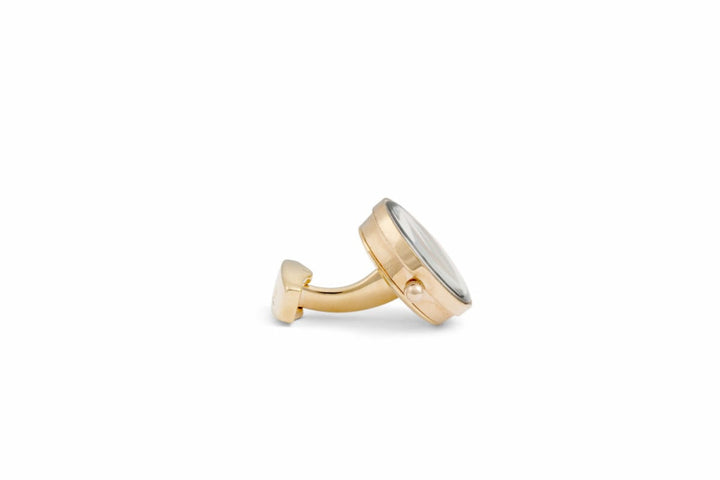 Vintage Styled Watch Cufflinks - Rose Gold - One Size - Cufflinks