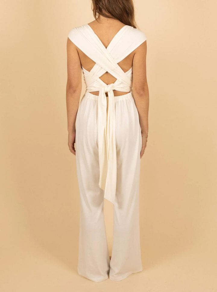 Violeta Jumpsuit - Sand - Jumpsuit
