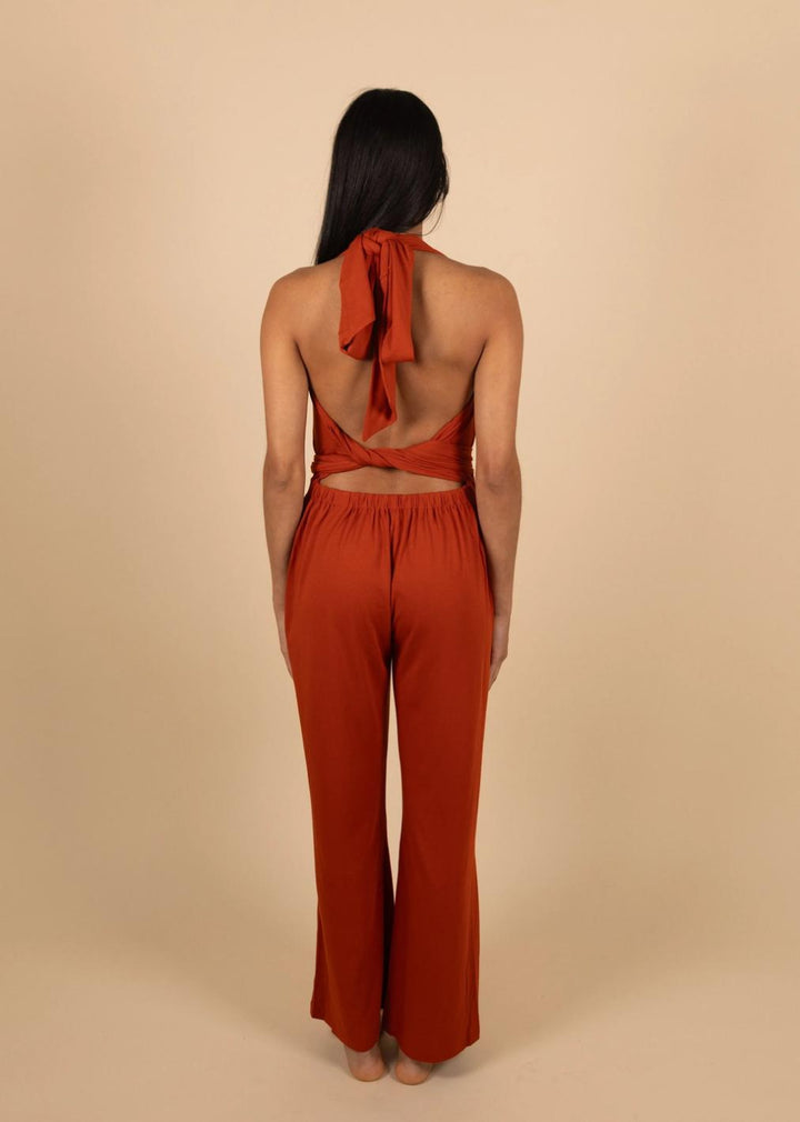 Violeta Jumpsuit - Terracotta - Jumpsuit