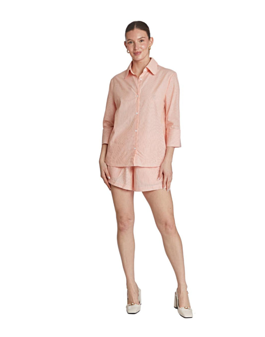 Vivi Short - Orange Stripe - shorts - baby