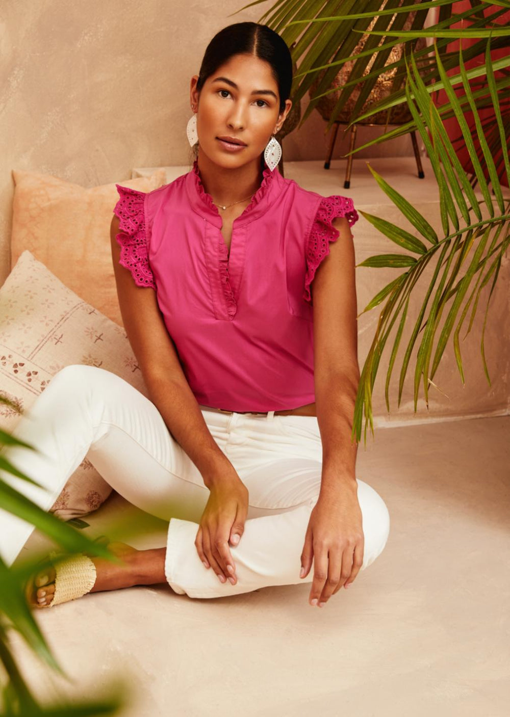 Vivienne - Bougainvillea Pink - Blouse