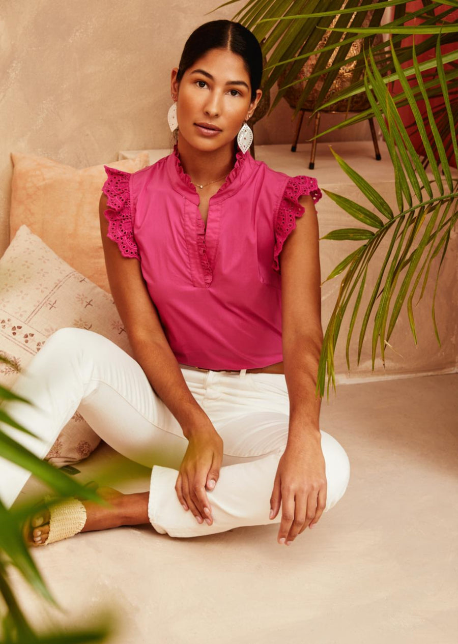 Vivienne - Bougainvillea Pink - Blouse