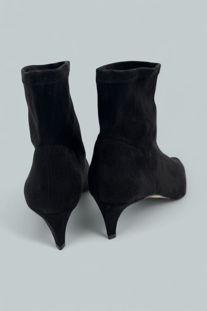 Charleston Stretch Bootie - Black