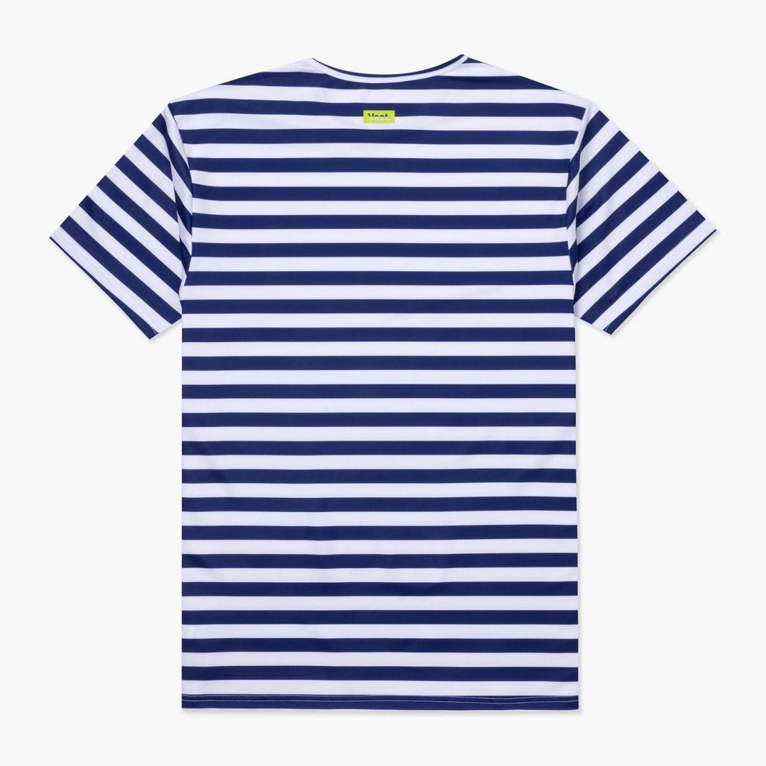 Aquaterra Stripe Tee - Navy
