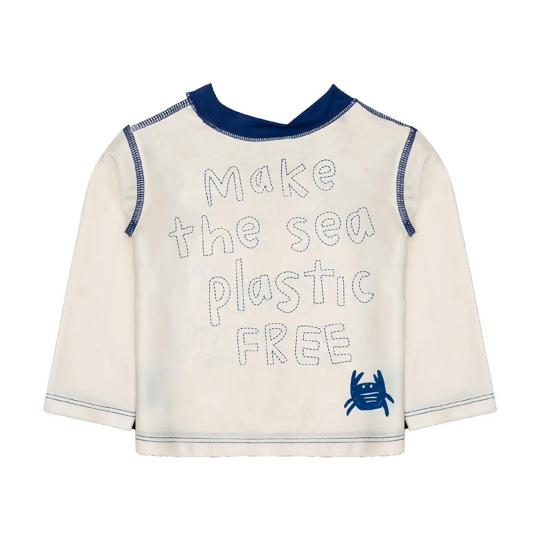 Make The Sea Plastic Free Sand Rashguard - Sand