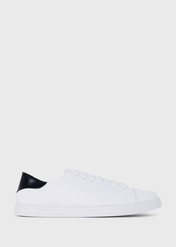 Homer Leather Sneaker - White