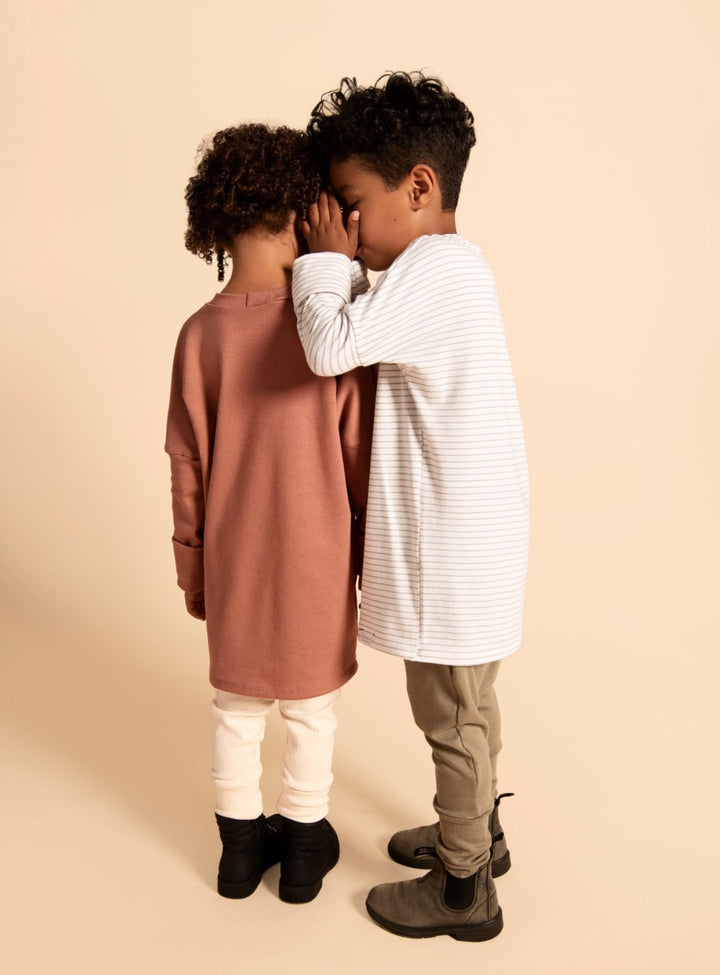 Grow With Me Shirt - Toasted Almond