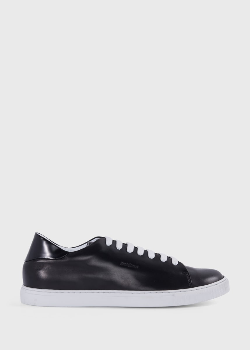 Homer Leather Sneaker - Black