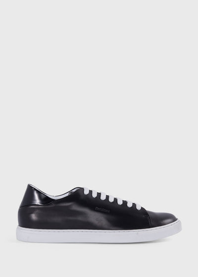 Homer Leather Sneaker - Black